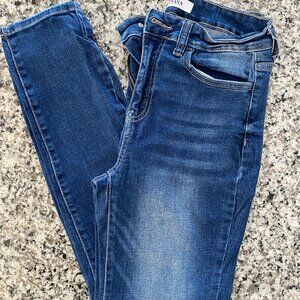Zenana High Rise Skinny Dark Jeans Size 28